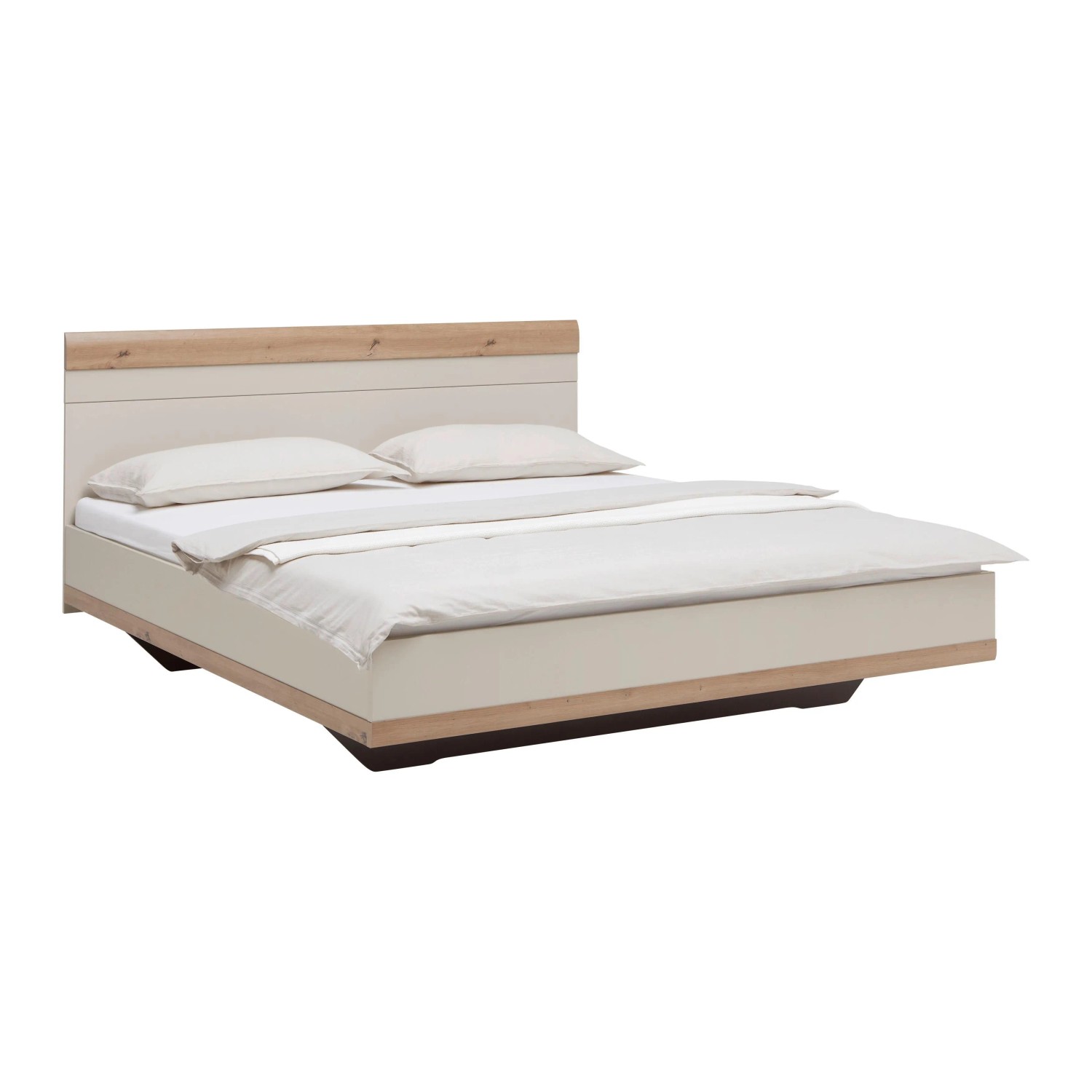 Premium Living Bett Ellmau Champagner/Eiche ca. 160x200cm