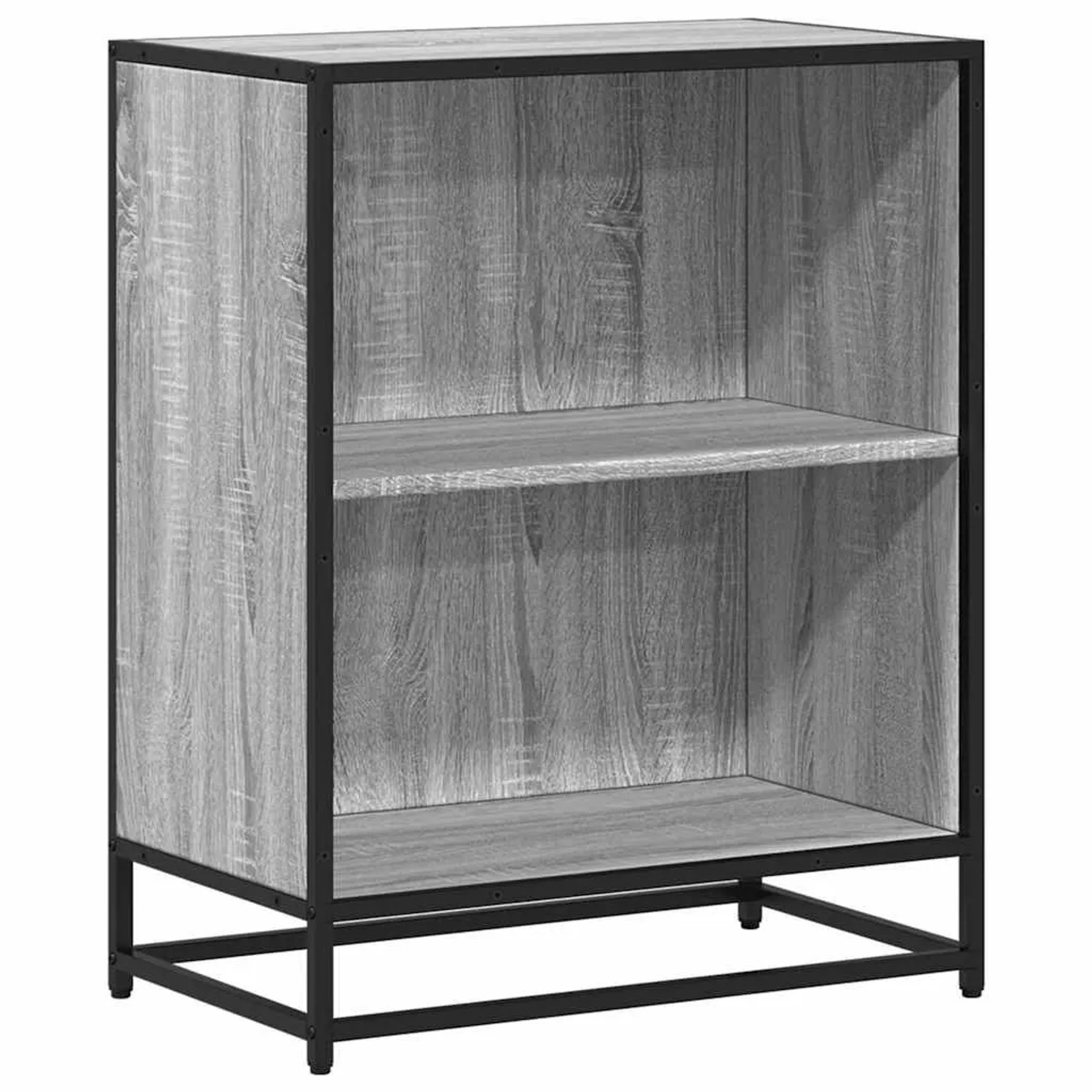 vidaXL Bücherregal Grau Sonoma 60x35x76 cm Holzwerkstoff 849102 günstig online kaufen