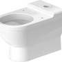Duravit Starck 3 Stand-WC-Kombi, weiß, Tiefspüler, Vario-Abgang, ohne Spülkasten und WC-Sitz.
