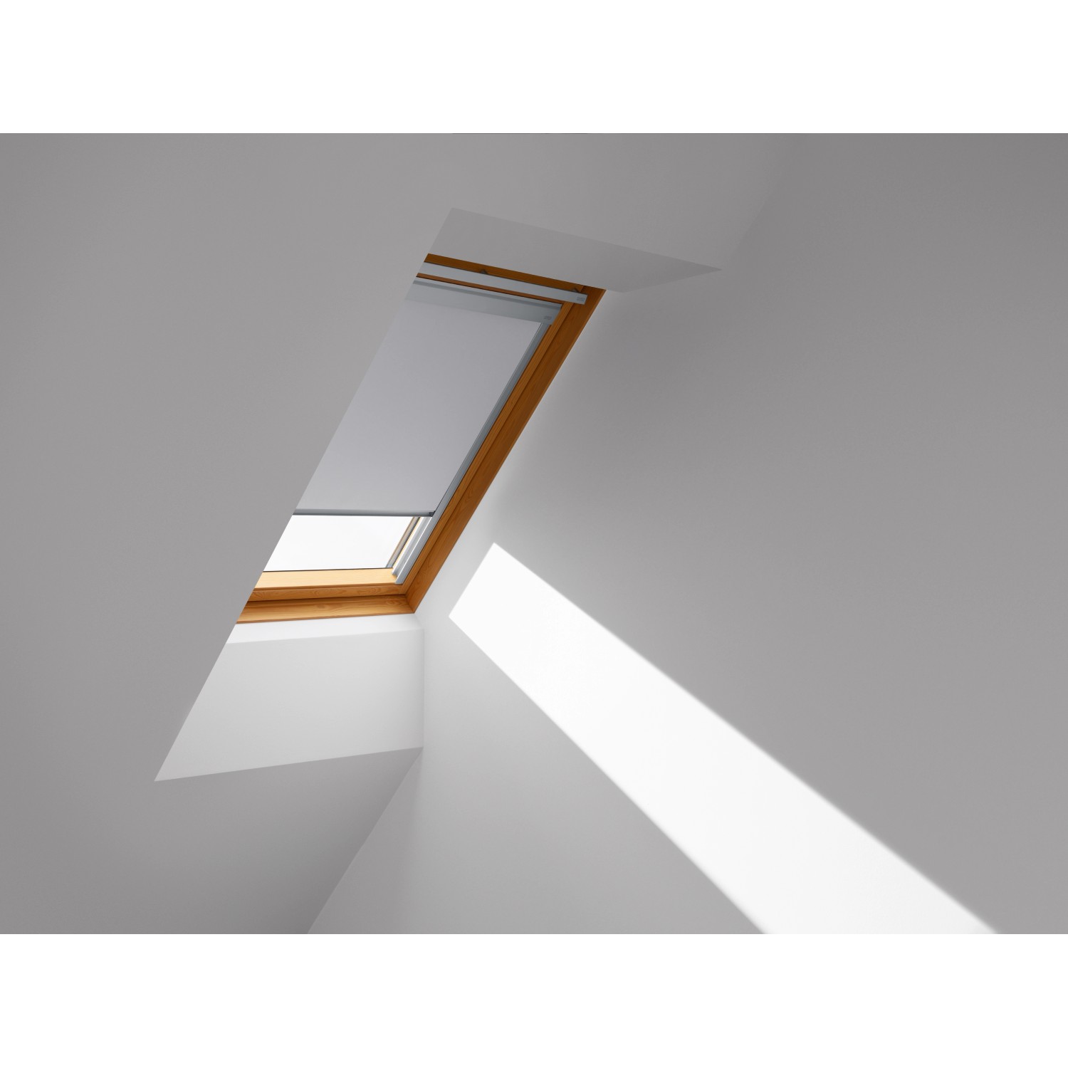 Velux Verdunkelungsrollo für Dachfenster Classic DBL S06 4204 Grau