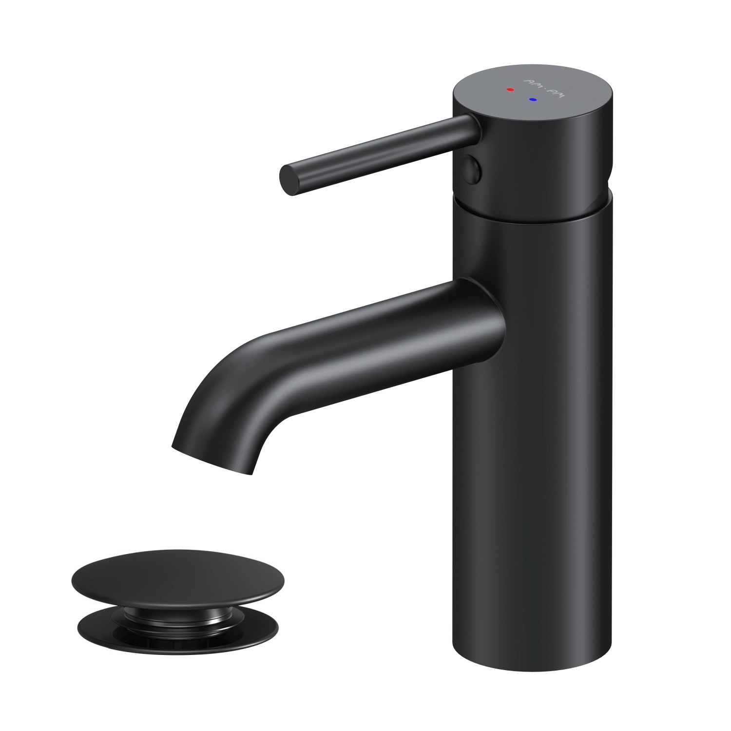 AM.PM Einhebel Waschtischarmatur Spike Wasserhahn Bad mit Klick Ablaufgarni günstig online kaufen