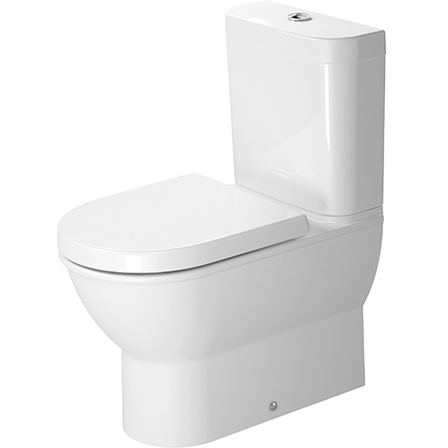 Duravit Stand-WC Kombi Darling New Weiß Tiefspüler Abgang Vario