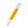 Osram LED-Lampe R7S Slim Line, 4.5W, 2700K, 7.8cm. Kompakte LED für Innenräume.
