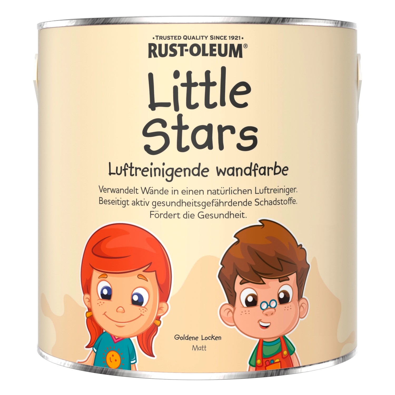 Rust-Oleum Little Stars Luftreinigende Wandfarbe Goldene Locken 2,5 l