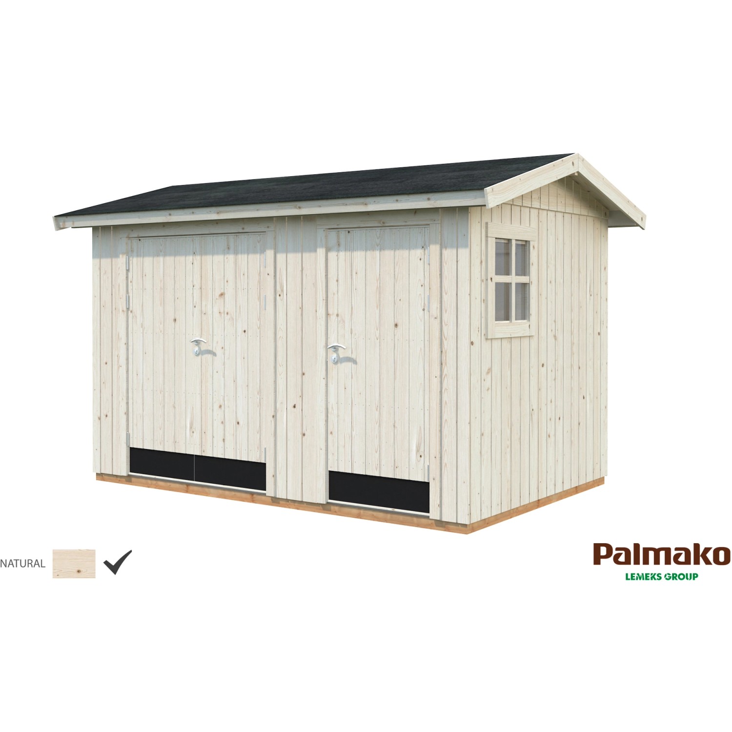 Palmako Gerätehaus "Olaf", natur günstig online kaufen