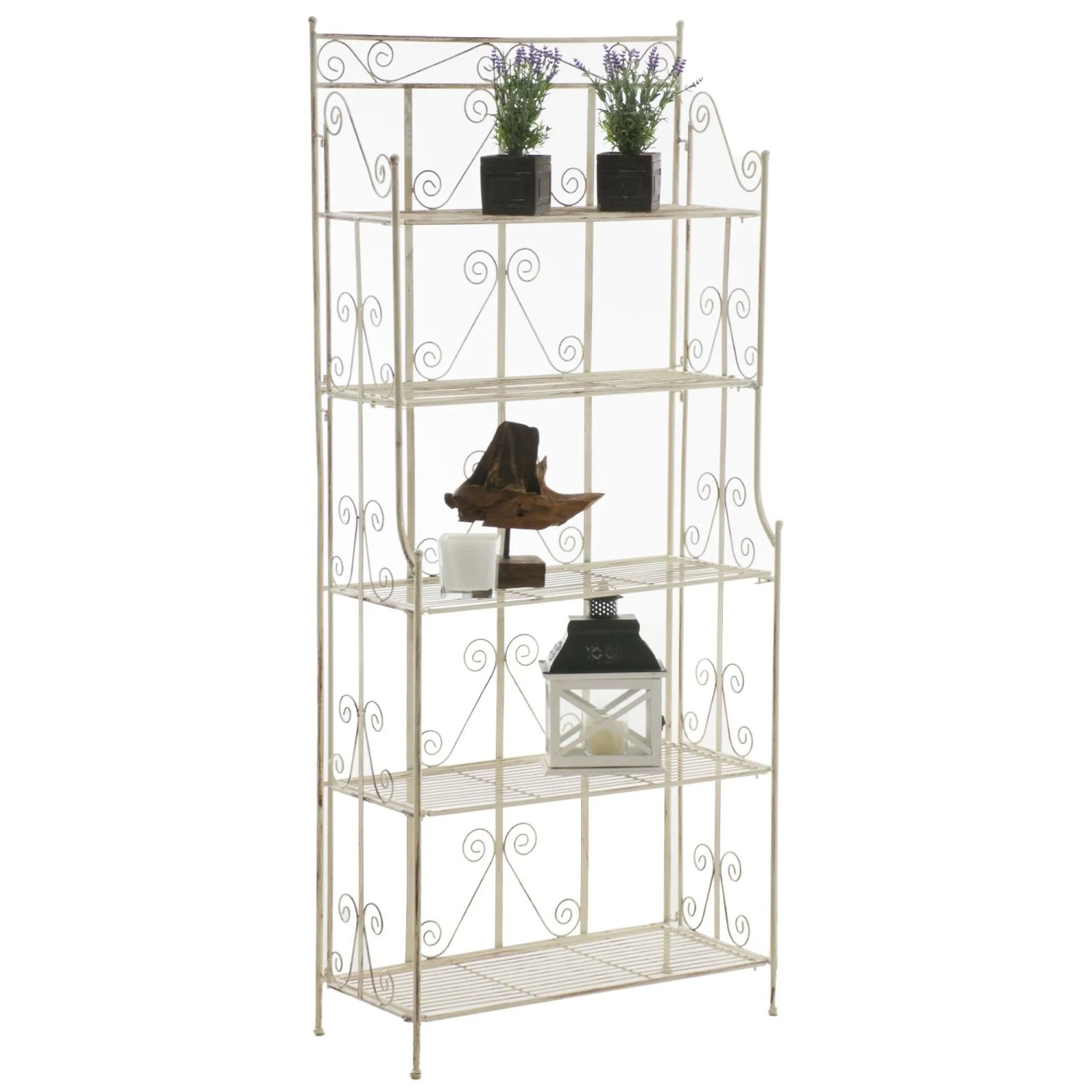 CLP Standregal Ciara Antik-Creme