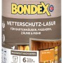 Dose Bondex Wetterschutz-Lasur Eiche Hell, Holzlasur für Gartenhäuser, Fassaden und Zäune.