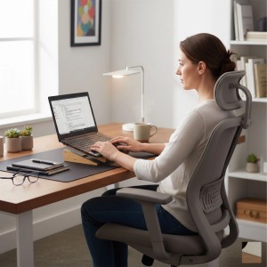 Relaxdays Laptop-Ständer Bambus Natur Rutschfest für 10 bis 15 Zoll 21 cm x 21 cm x 11,5 cm