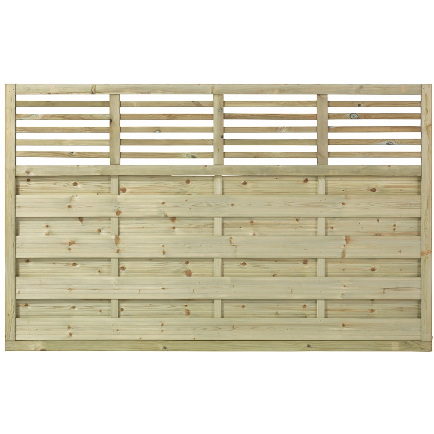 Vorgartenzaun Newline Nadelholz druckimprägniert 180 cm x 110 cm günstig online kaufen