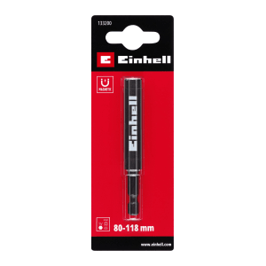 Einhell Bithalter, ausziehbar von 80-122 mm, mit 1/4 Zoll Schaft für Schraubendreher und Akkuschrauber.