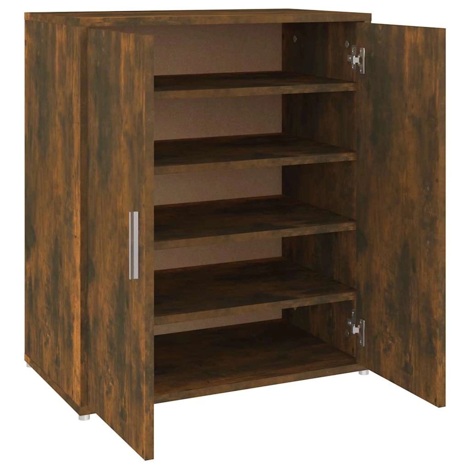 vidaXL Schuhschrank Räuchereiche 60x35x70 cm Holzwerkstoff 816008 günstig online kaufen