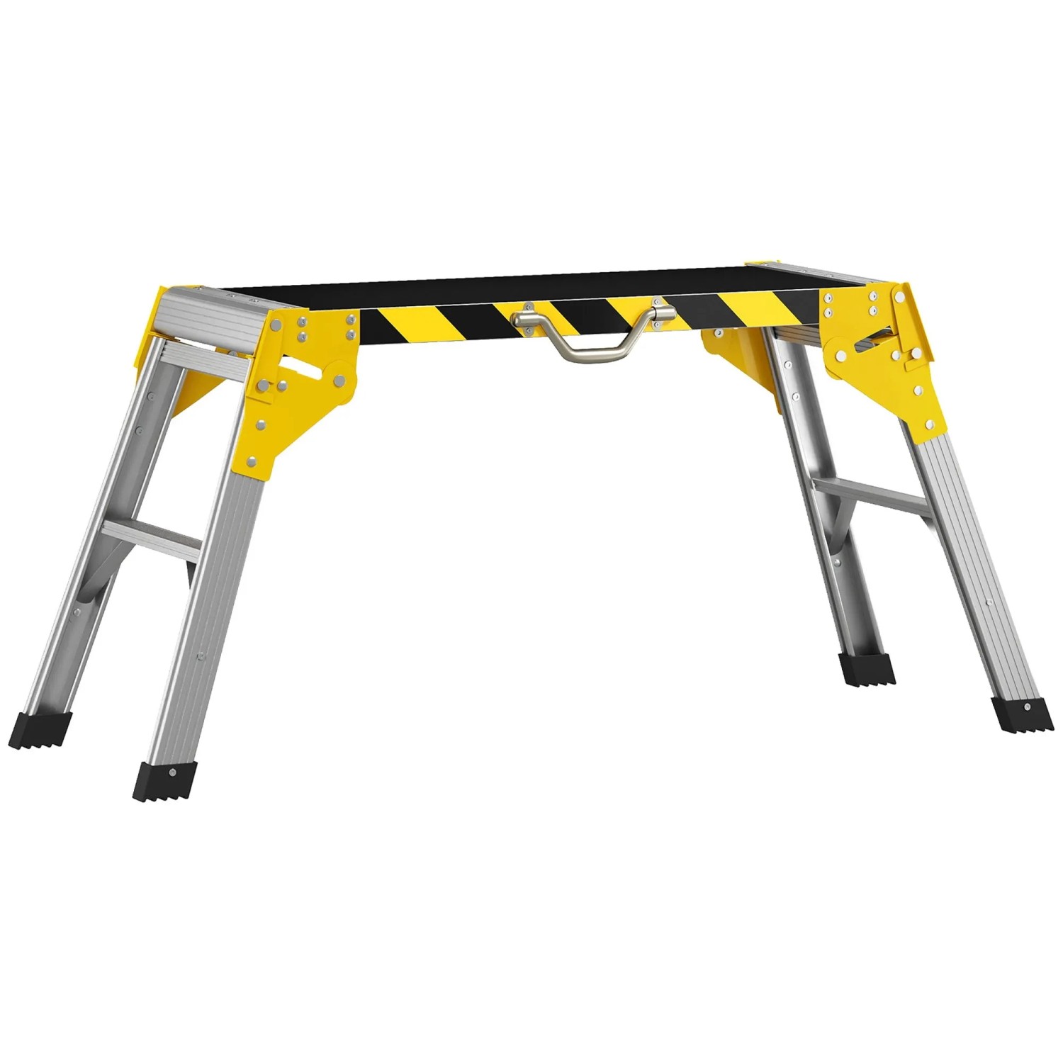 HOMCOM Werkbank Aluminiumlegierung 110L x 32B x 50H cm Schwarz