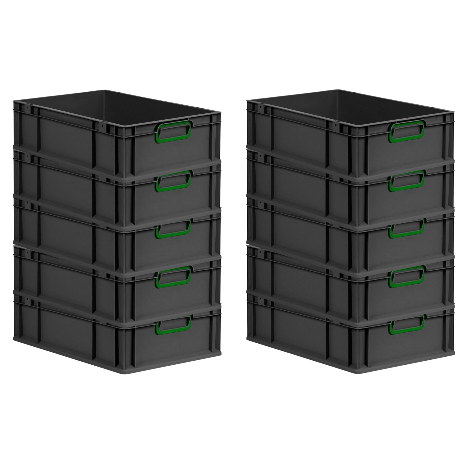 PROREGAL SparSet 10x Eurobox Nextgen Color HxBxT 17x40x60cm 34 Liter Griffe günstig online kaufen