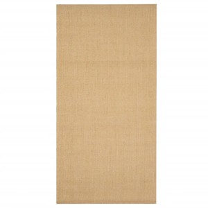 Naturfarbener Sisal Teppich, 100x200 cm, vidaXL. Robuster Teppich für den Innenbereich.
