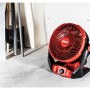 Skil Akku-Ventilator 3164CA, bürstenlos, rot/schwarz. Akkugerät ohne Akku und Ladegerät.