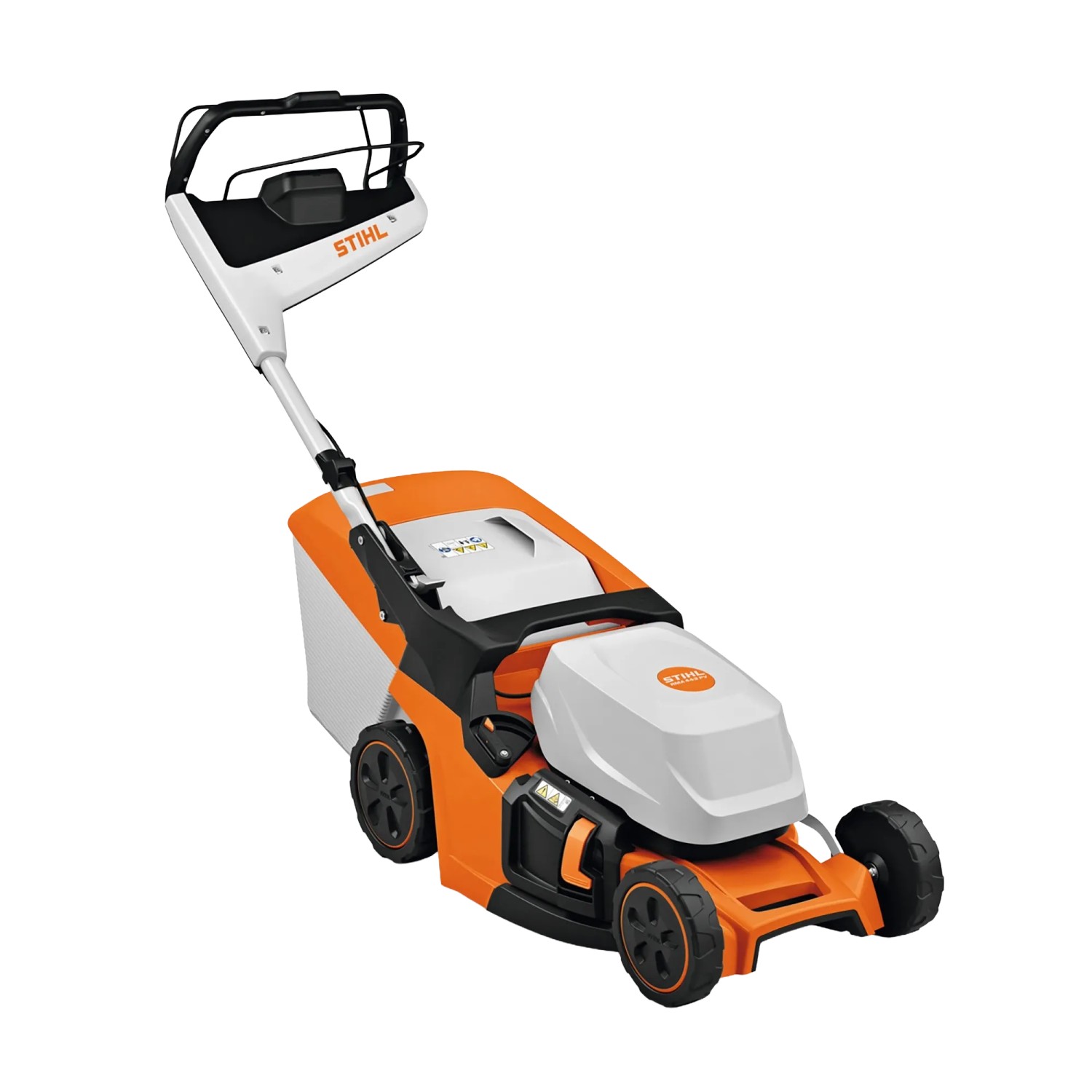 Stihl Akku-Rasenmäher RMA 443 PV ohne Akku und Ladegerät Orange-Grau