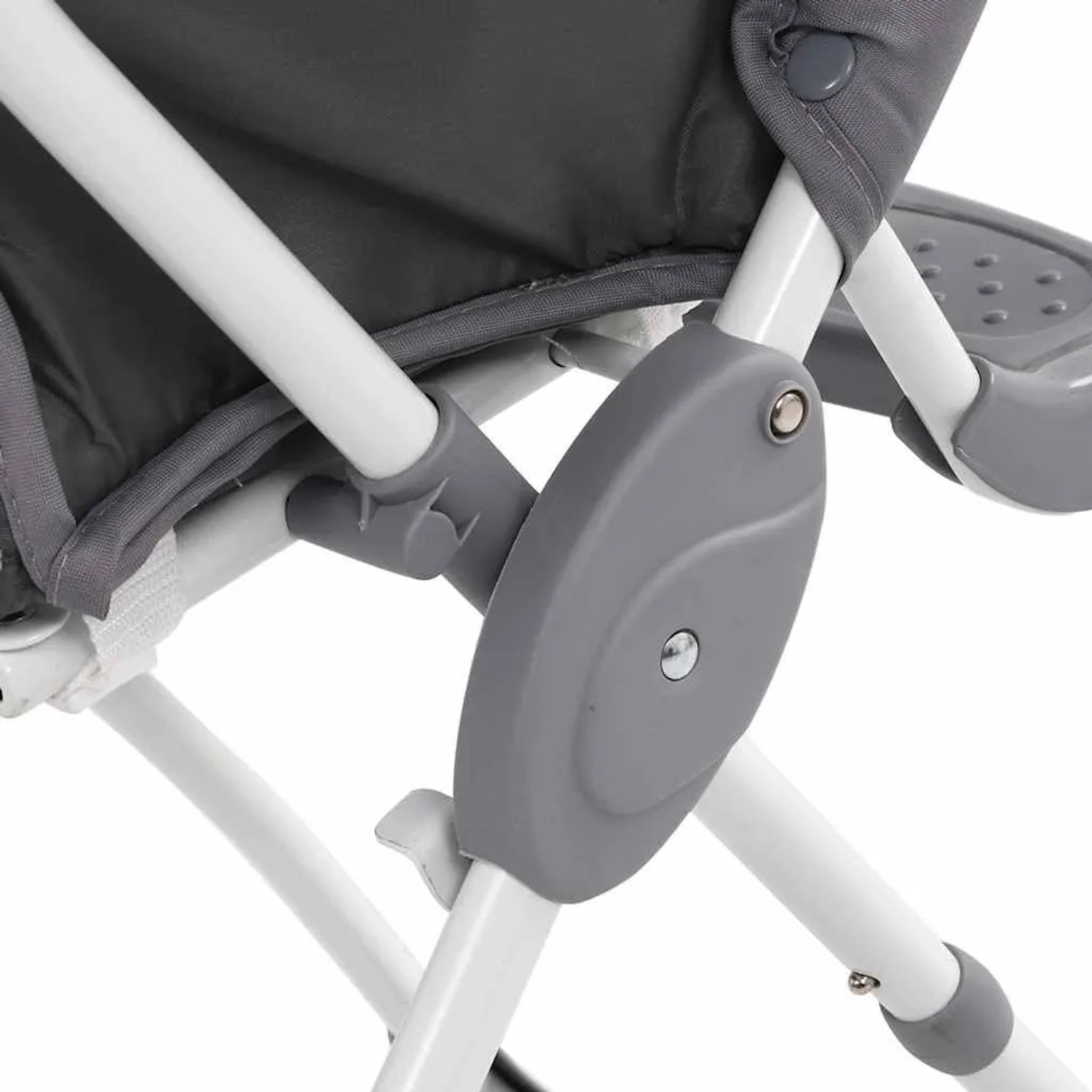 vidaXL Baby-Hochstuhl Grau und Weiß 10185_7