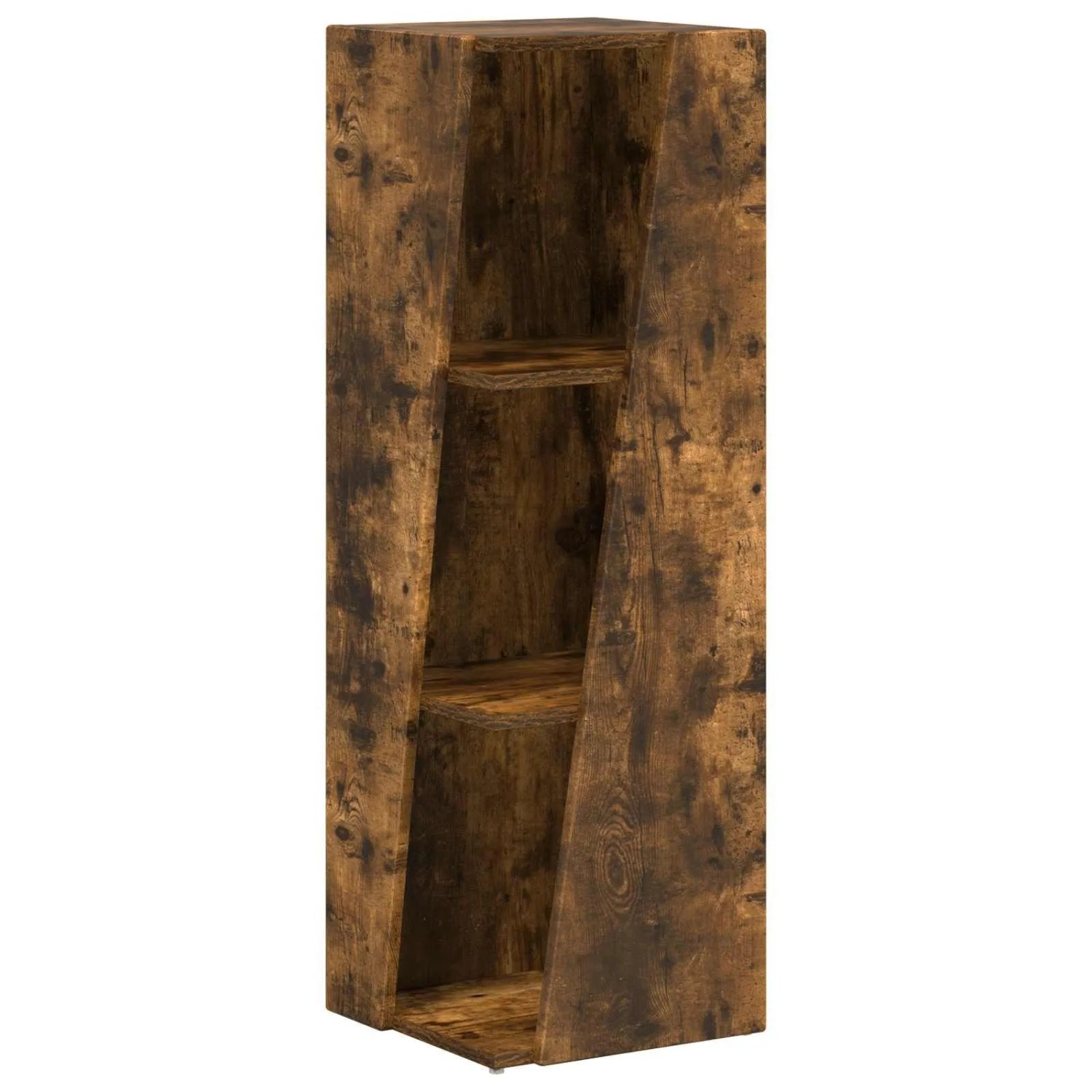 vidaXL Seitenregal Geräucherte Eiche 33 x 32 x 100,5 cm Holzwerkstoff 892422