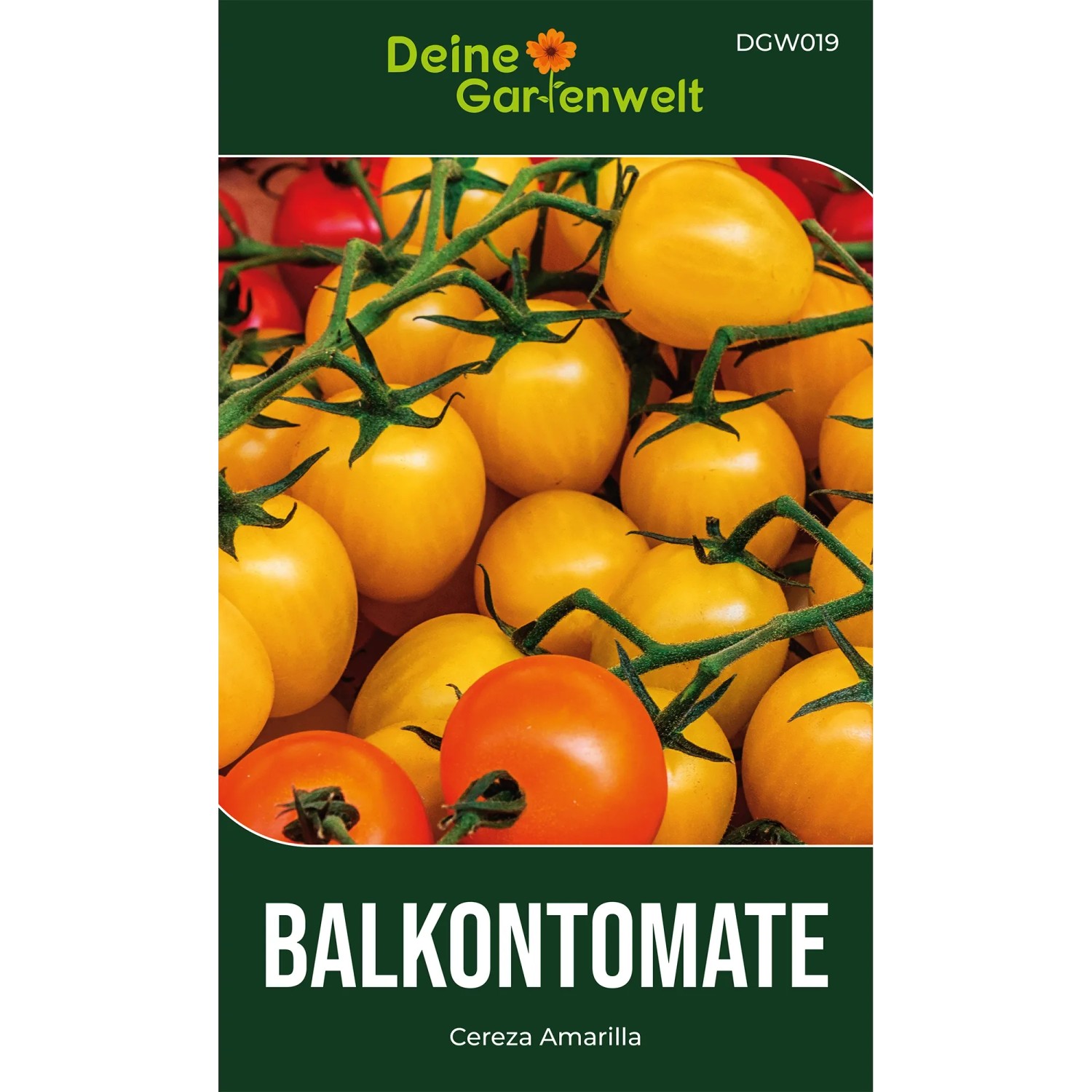 Deine Gartenwelt Balkontomate Gelb Cereza Amarilla Samen