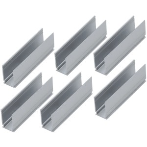 6 Paulmann Montage-Clips für Plug & Shine LED-Stripes, 5cm, zur Befestigung im Außenbereich.