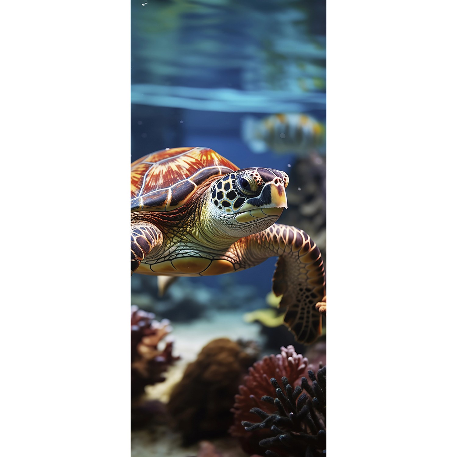 Schulte Duschrückwand DecoDesign Foto Schildkröte 210 x 90 cm günstig online kaufen