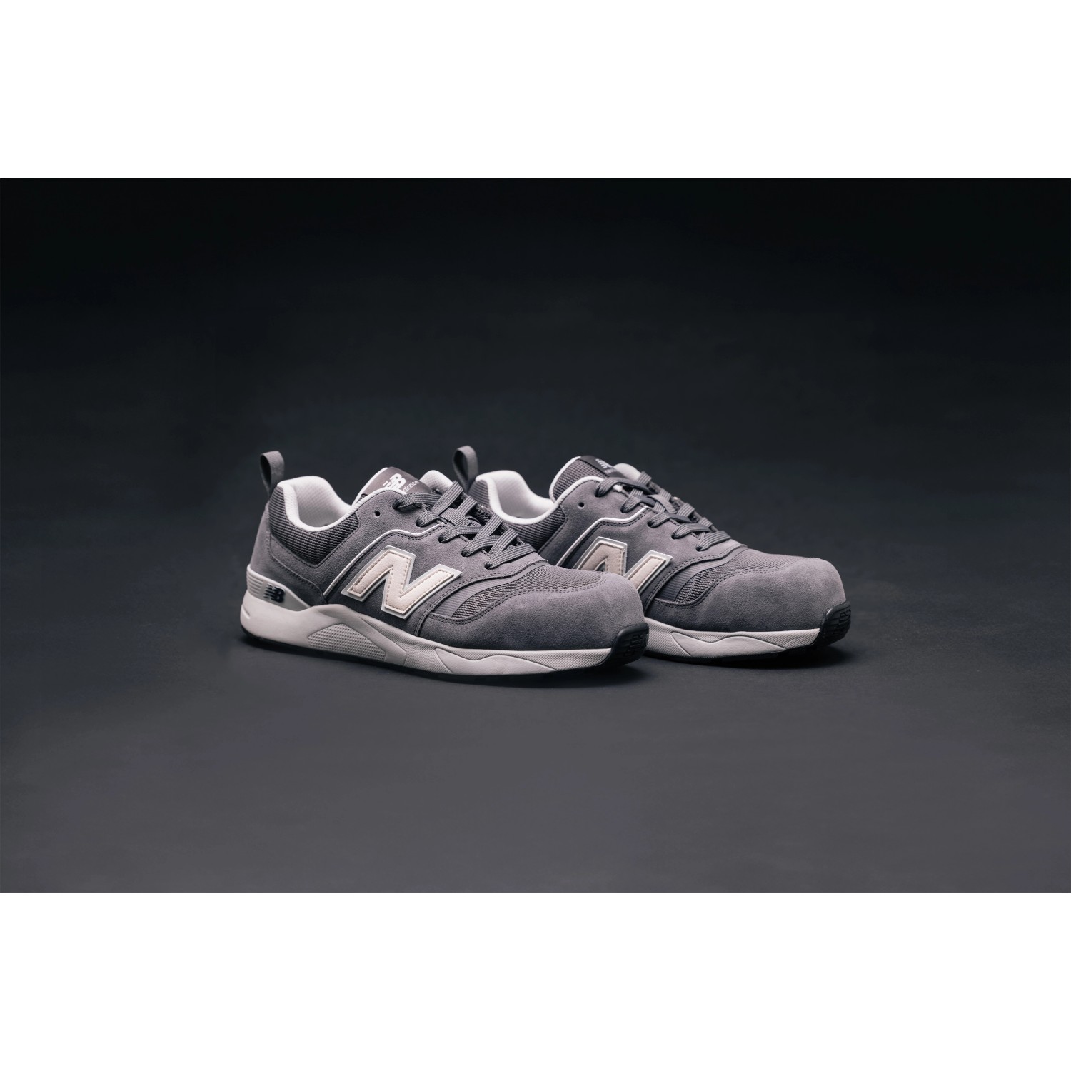 New Balance Sicherheitsschuhe Elite Lite S1 PL Grau-Weiß 46,5