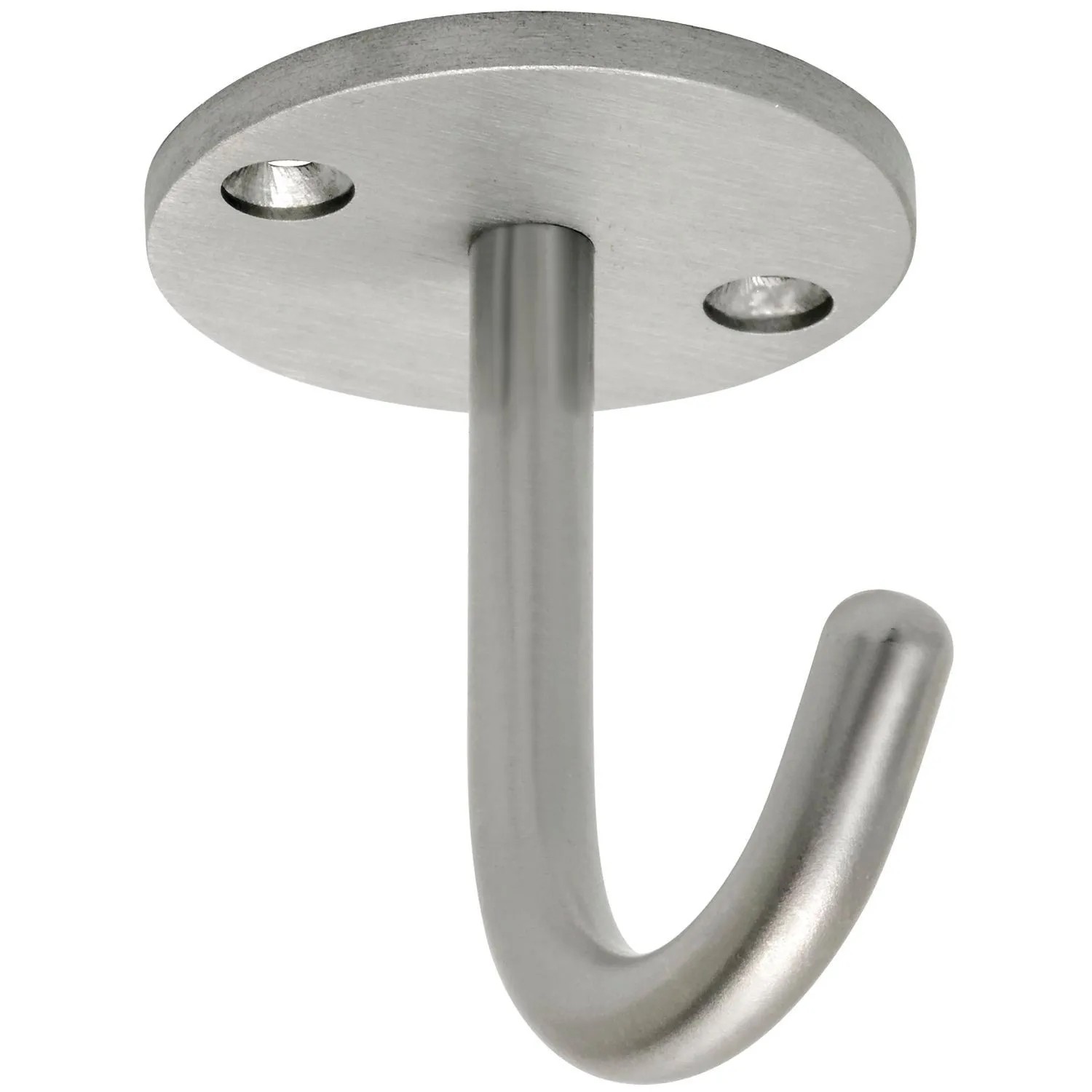 Simausrom Einfach-Haken Delta 71x59 mm Edelstahl Gebürstet
