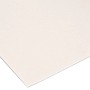Großer, weißer Primaflor PVC Expotop Bodenbelag, unifarben. Strapazierfähiger, schalldämmender PVC-Boden.