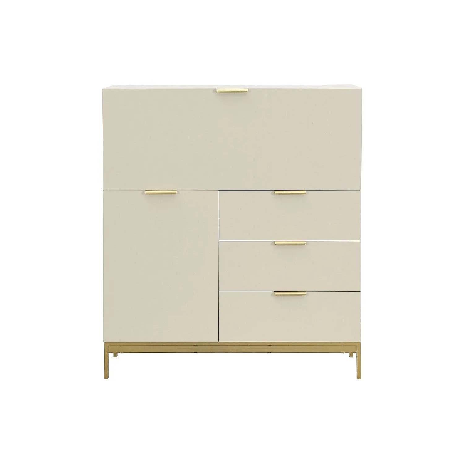 Vente-unique Sekretär Erwin Beige 100 cm