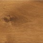 Holzboden Landhausdiele Eiche Mocca, geölt. Detailaufnahme der Holzstruktur mit Ast.