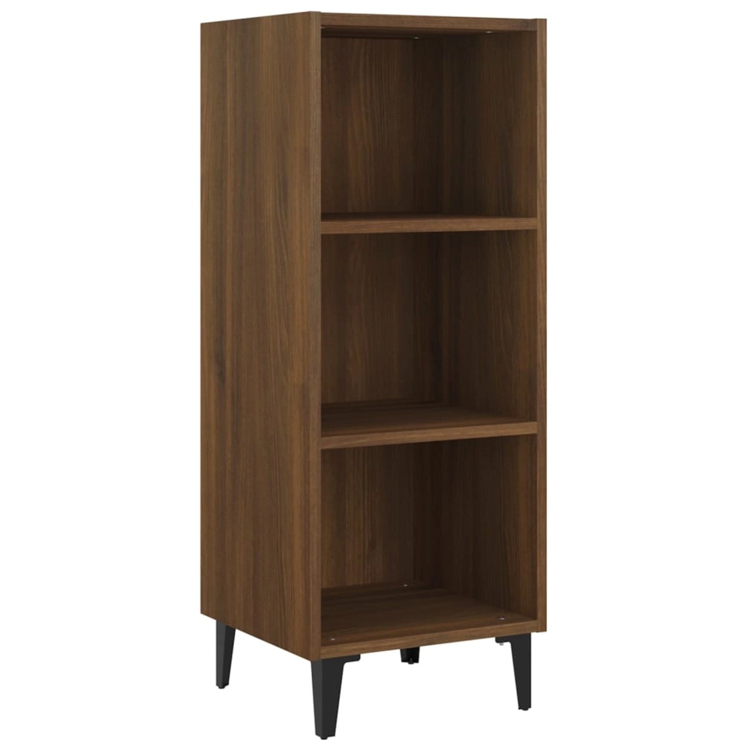 vidaXL Sideboard Braun Eichen-Optik 34,5x32,5x90 cm Holzwerkstoff 817425 günstig online kaufen