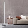 Moderne LED-Stehleuchte Beat TW von Fischer & Honsel, Aluminium, dimmbar, für Wohnraum.