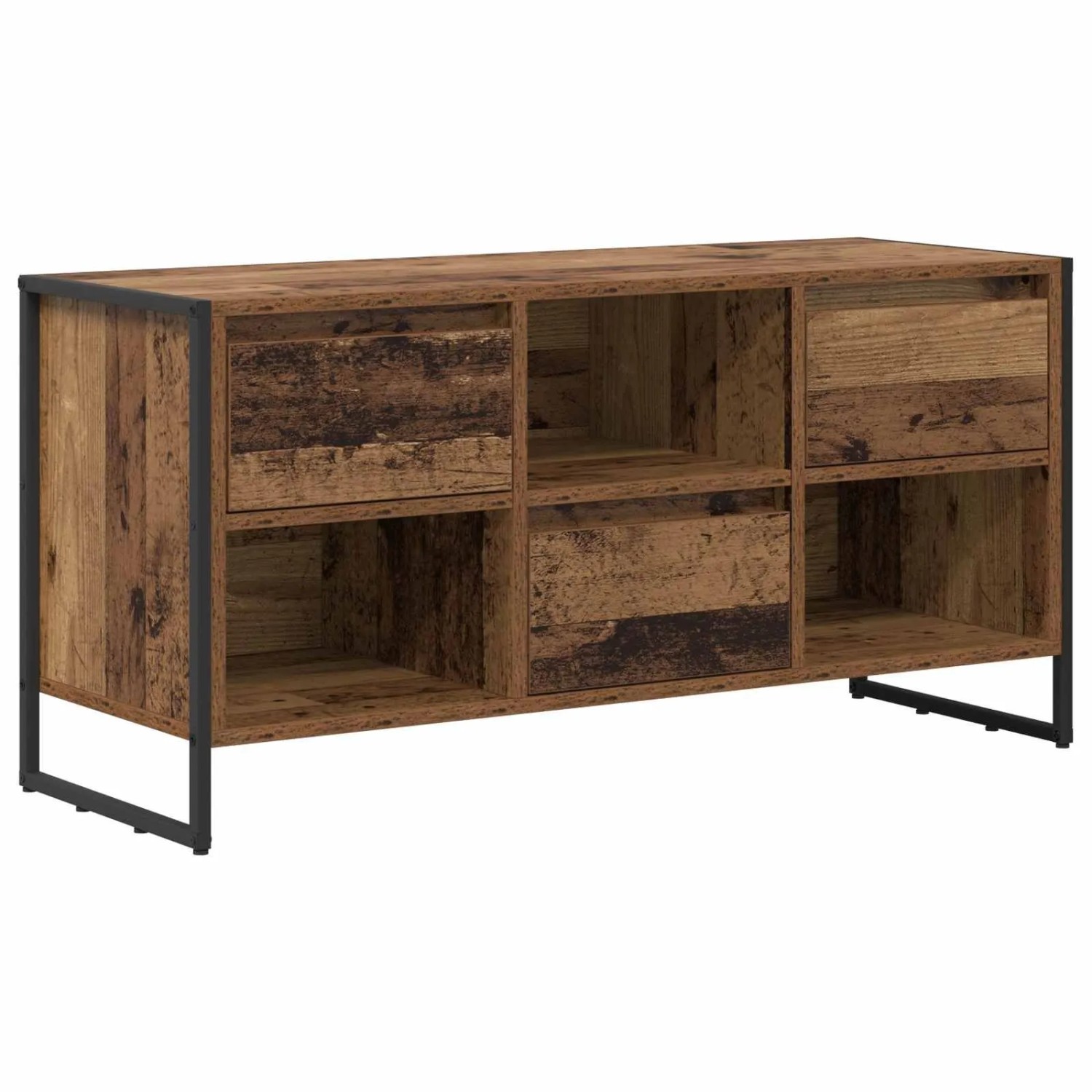 vidaXL TV-Schränk Altholz 100 x 36 x 49,5 cm Holzwerkstoff 886508 günstig online kaufen