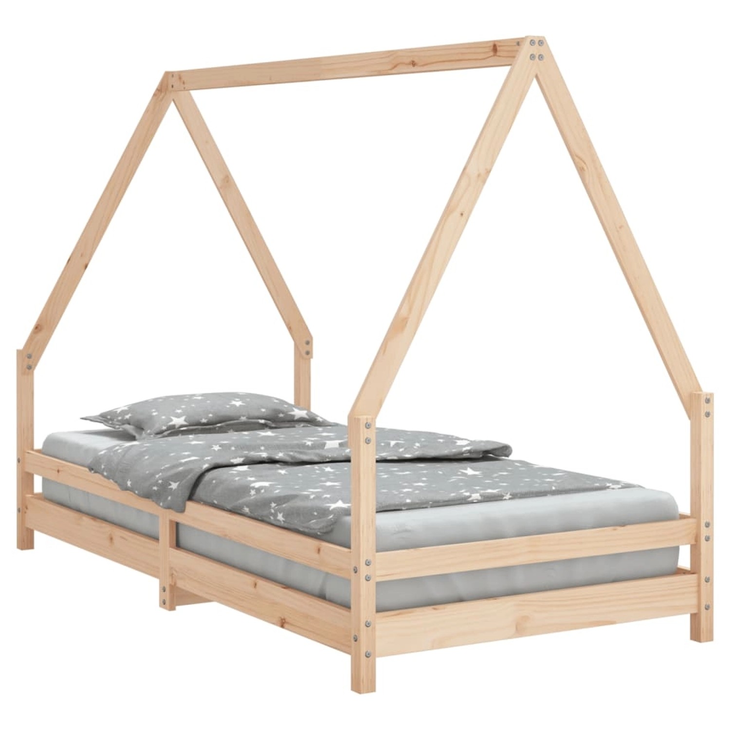 vidaXL Kinderbett 90x190 cm Massivholz Kiefer 834492 günstig online kaufen
