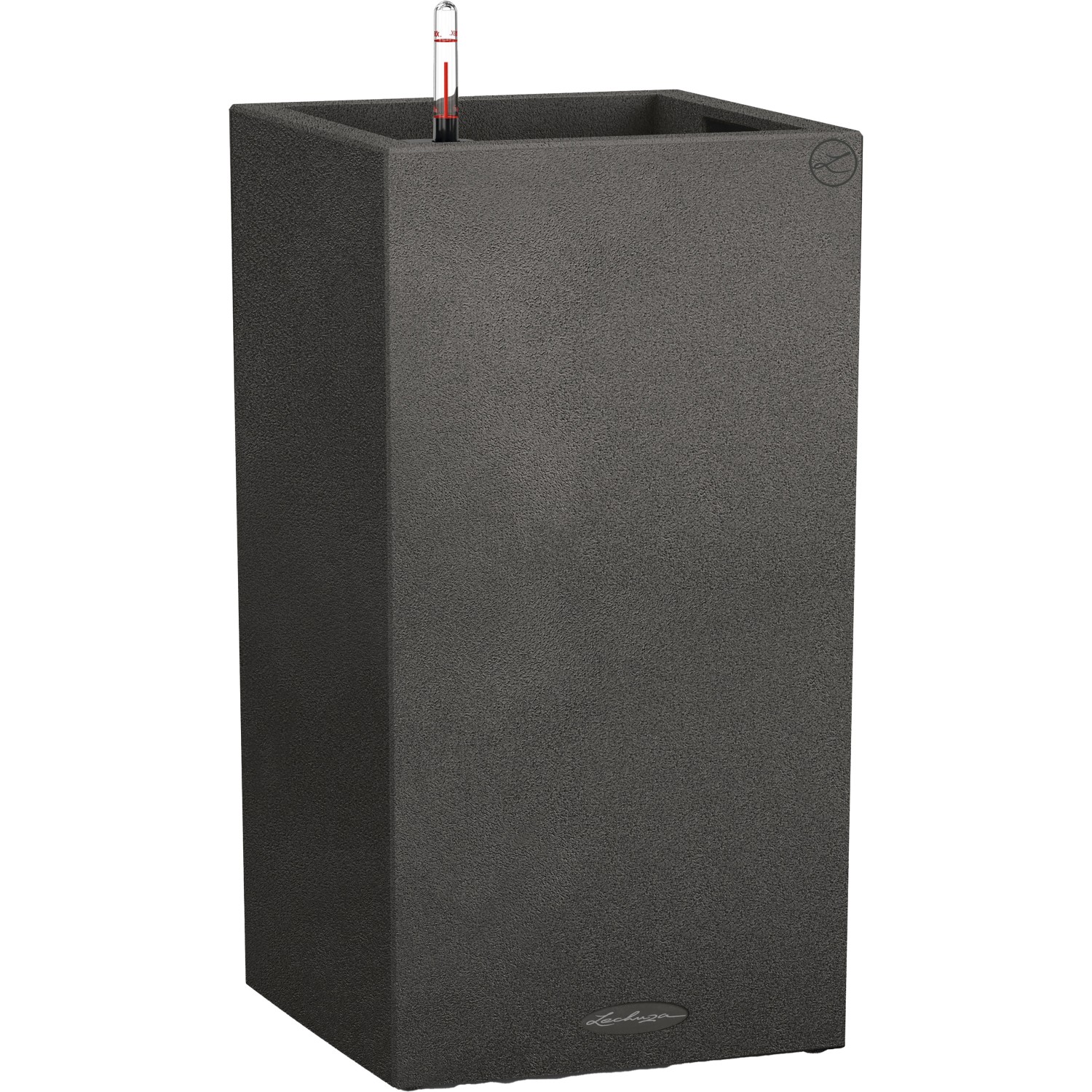 Lechuza Pflanzgefäß Canto Stone high 40 Graphitschwarz 40 cm x 76 cm