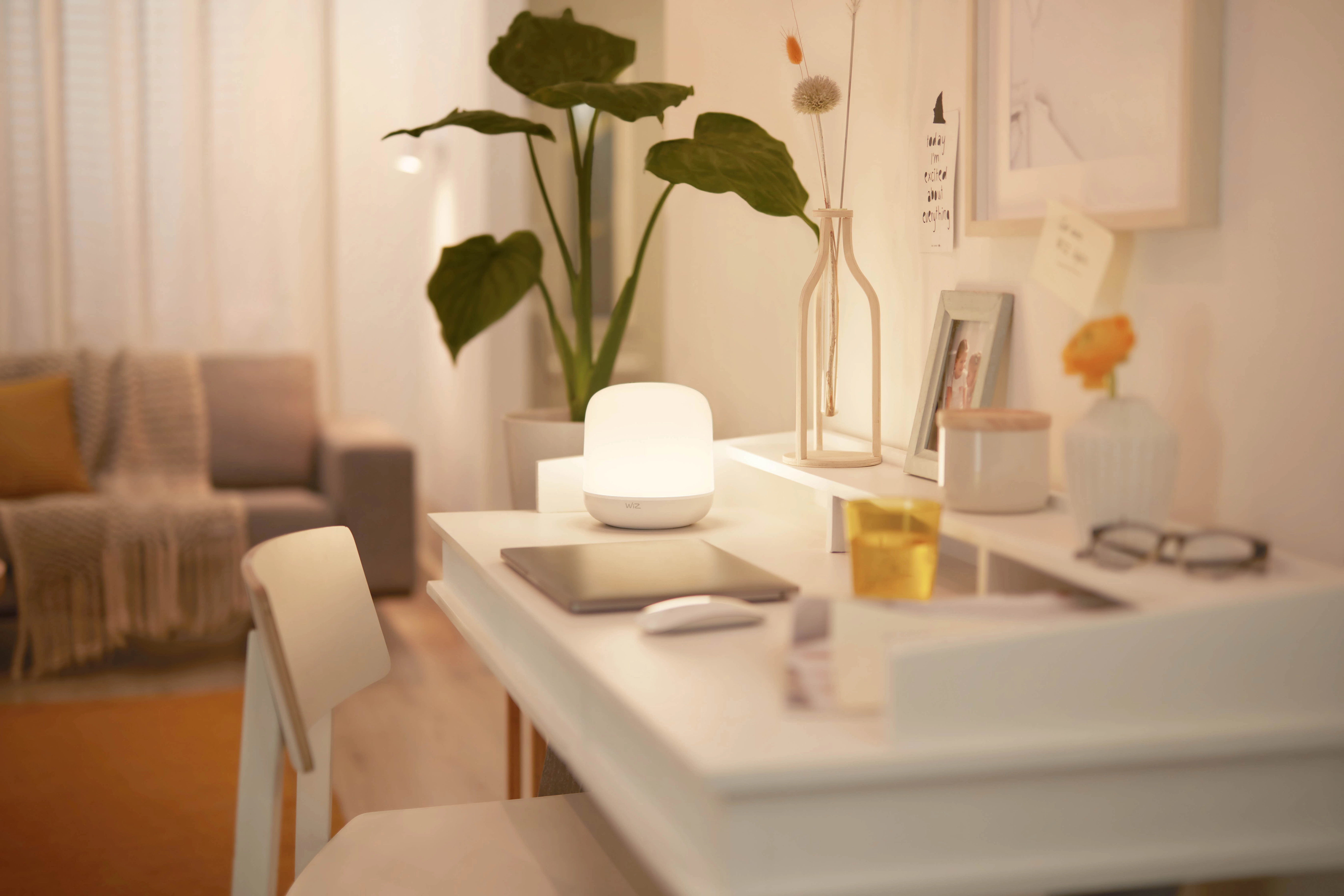 WiZ Tischleuchte Hero inkl. Philips E27 LED-Lampe kaufen bei OBI