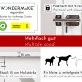 Detailansicht WONDERMAKE Hundekäfig Schrank cavea1: Stabile Bauweise, Verschluss, Holzstärke, Hundegrößen.