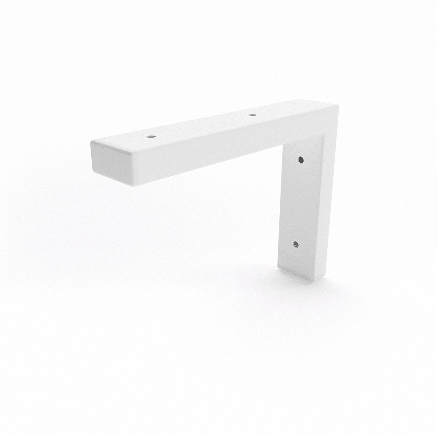 HEVVA Schwerlast Regalhalterung MAIN 20 cm Tief 1 Halter Weiß günstig online kaufen