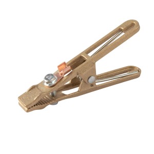 STAHLWERK Masseklemme 260A, Erdungsklemme aus Messing für Schweißgeräte.