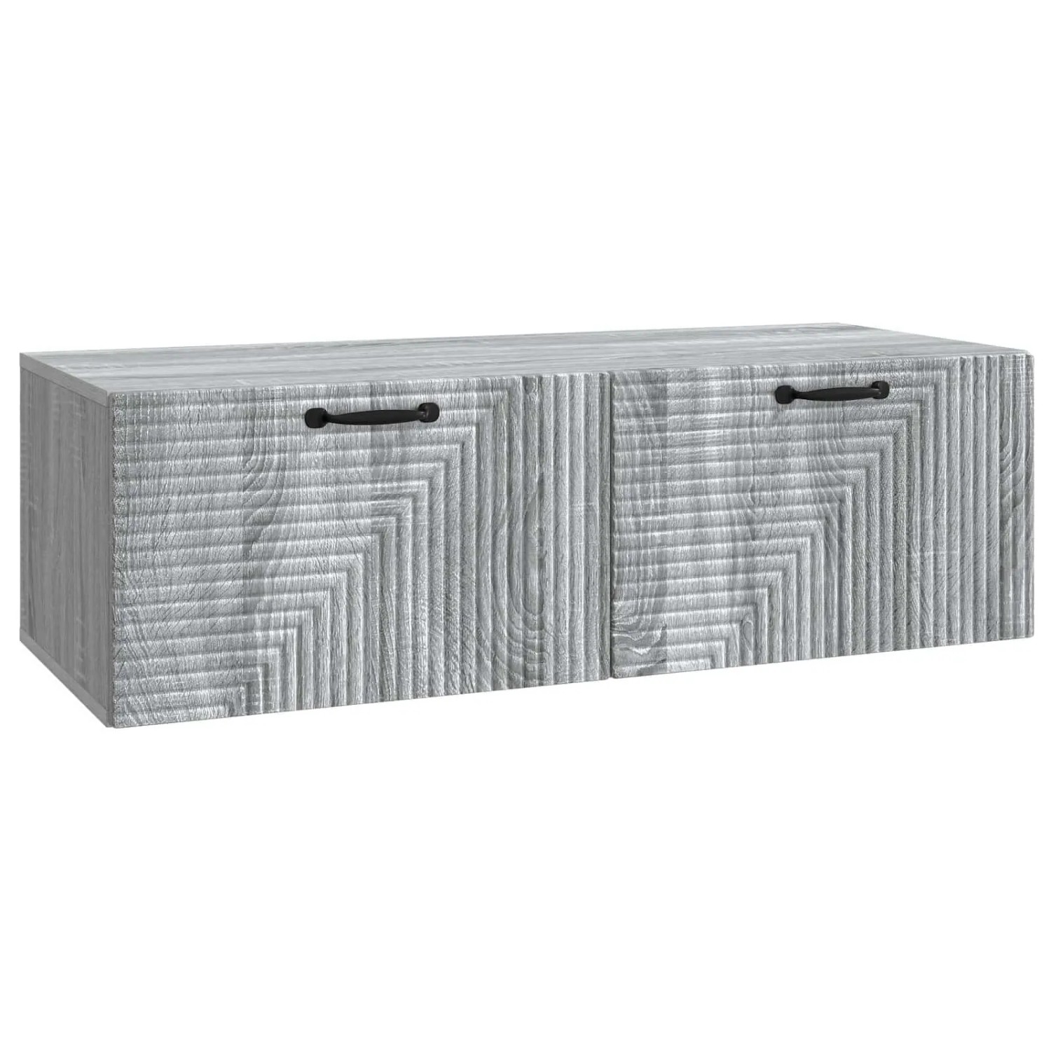 vidaXL Wandmontierter TV-Schrank Graues Sonoma 98 x 41 x 30 cm 898701