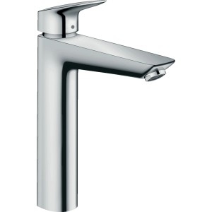 Hansgrohe Logis 190 Waschtischarmatur aus Chrom, ohne Ablaufgarnitur.