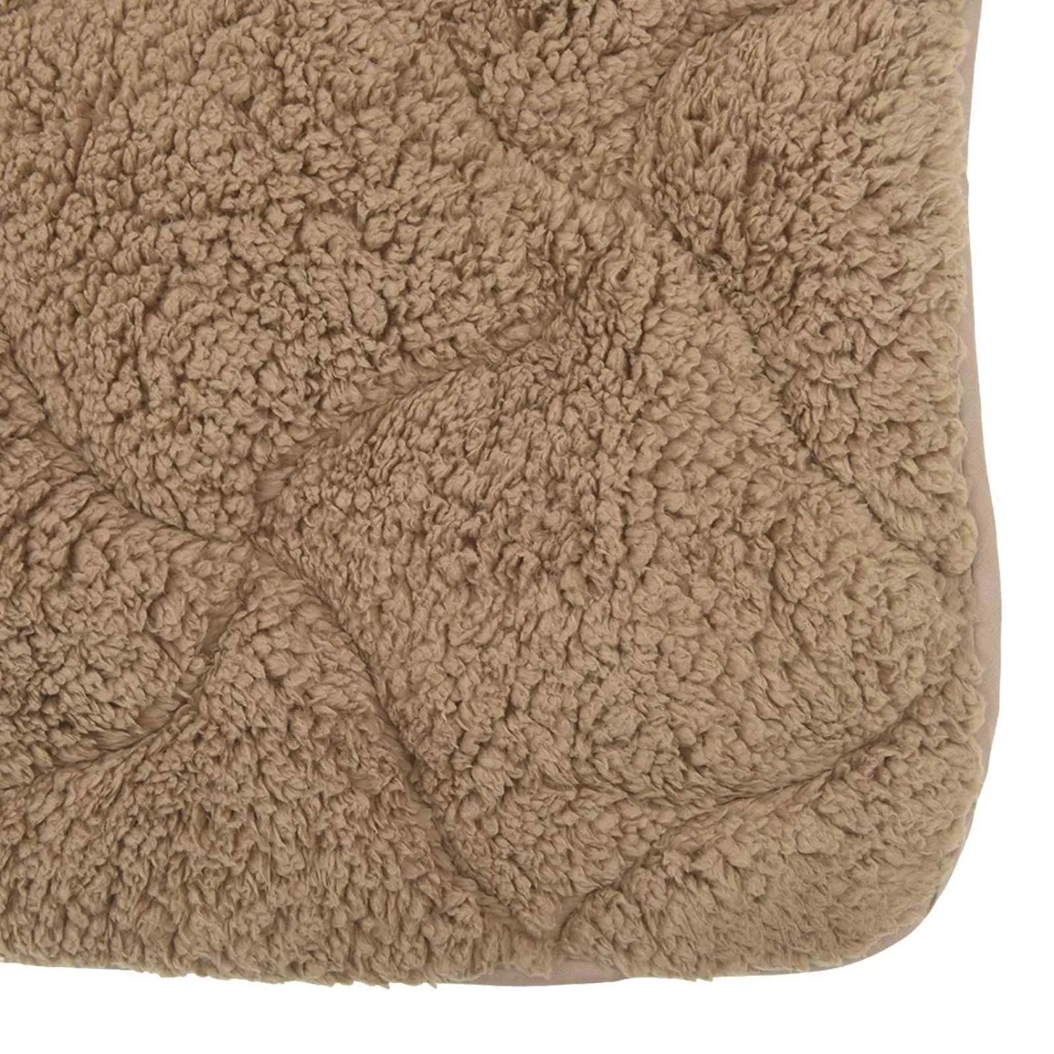vidaXL Winterbettdecke Taupe 135 x 200 cm Mikrofaser und Teddy-Fleece 42026349_7