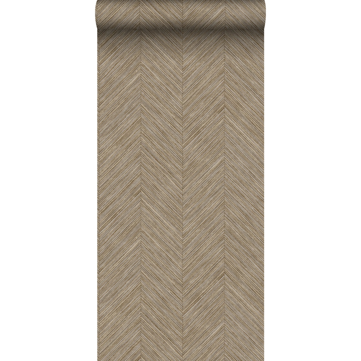 Sanders & Sanders Tapete Fischgrätmuster Braun 53 Cm X 10 M 640247 günstig online kaufen