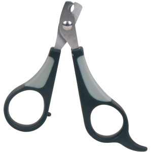 Jollypaw Krallenschere, 8 cm, für kleine Hunde, Katzen und Kleintiere. Edelstahl mit rutschfesten Griffen.