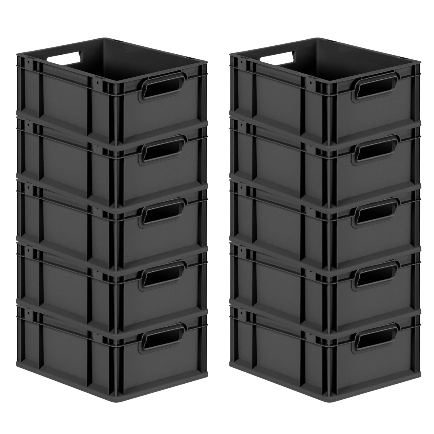 PROREGAL SuperSparSet 10x Eurobox Nextgen Grip HxBxT 17x30x40cm 16 Liter Gr günstig online kaufen