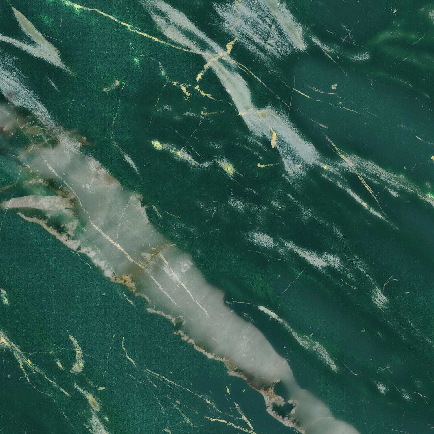 Grosfillex Wandpaneel 3D Optik Marbre Vert Brillant 260 cm x 37,5 cm Marmor
