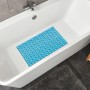 Türkise Kleine Wolke Wanneneinlage Ivy in Badewanne, 39x69 cm, rutschfest.