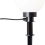 Weiße LED-Gartenleuchte Thore mit Erdspieß, 8W, für stimmungsvolle Außenbeleuchtung.
