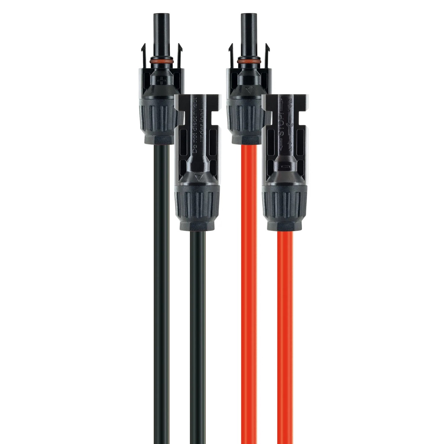 Anschlusskabel für Schwaiger Solarmodul Slim-Line 2er Set Balkonkraftwerk, rot und schwarz.