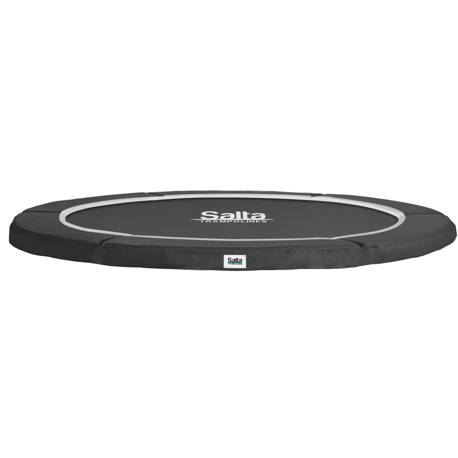 Schwarzer Salta Trampolin Schutzrand, Ø 183 cm, für mehr Sicherheit beim Springen.